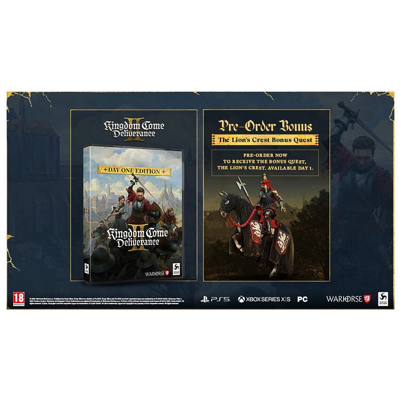 Гра консольна PS5 Kingdom Come: Deliverance 2 Day One Edition