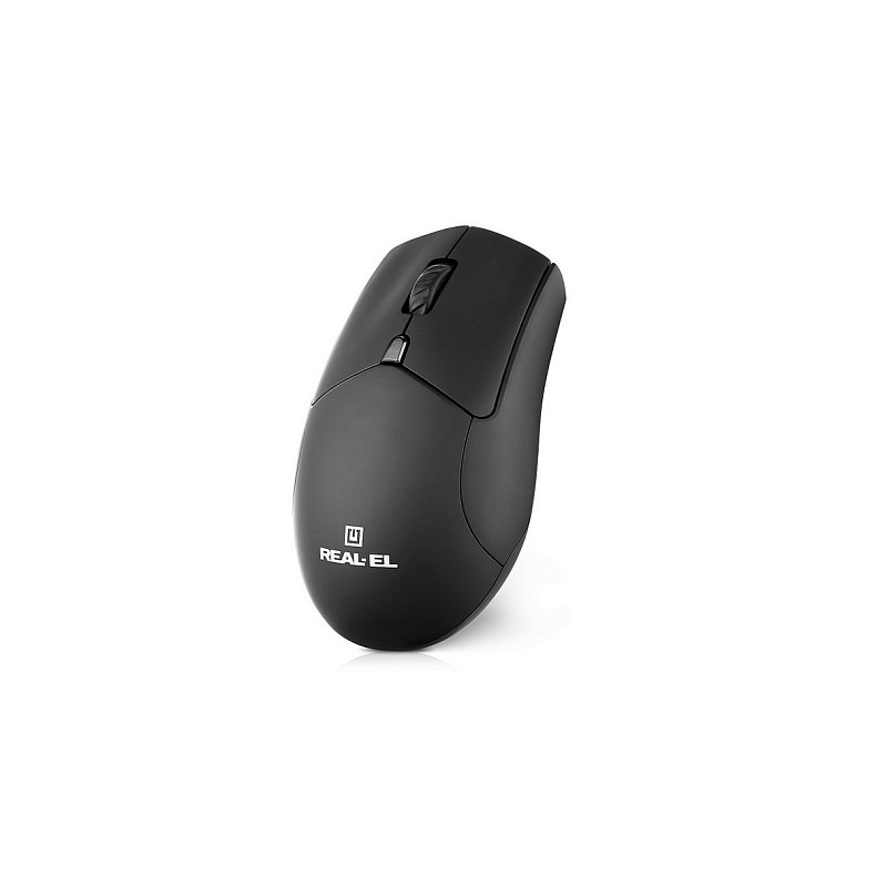 Миша бездротова REAL-EL RM-460W Black