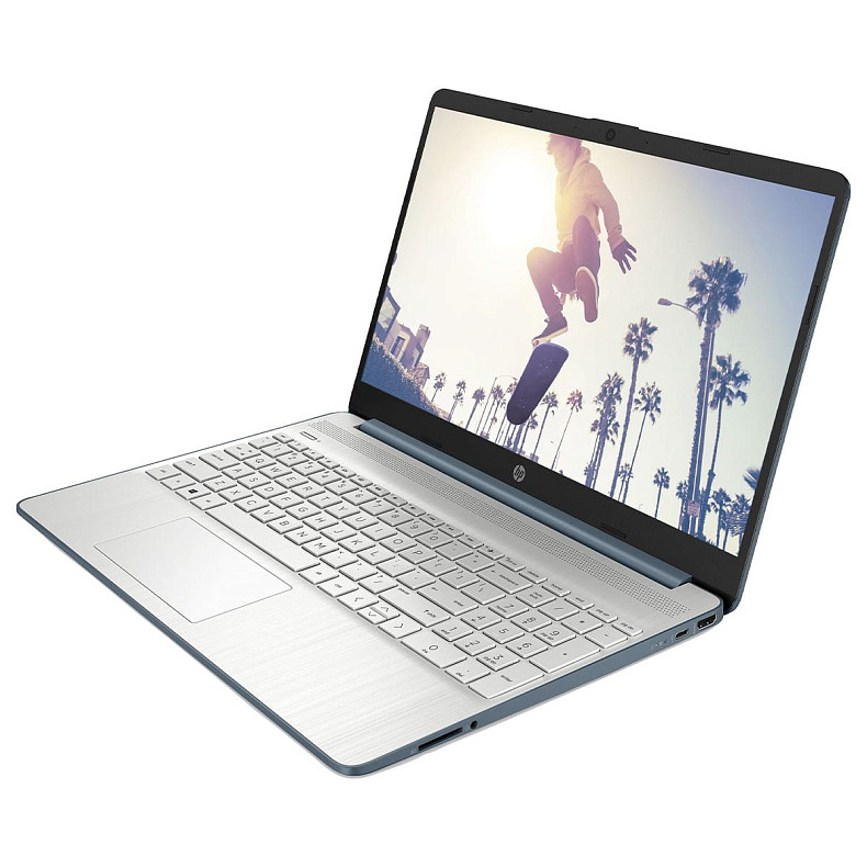 Ноутбук HP 15s-eq2075ru 15.6" FHD IPS AG, AMD R7-5700U, 16GB, F512GB, UMA, DOS, синий