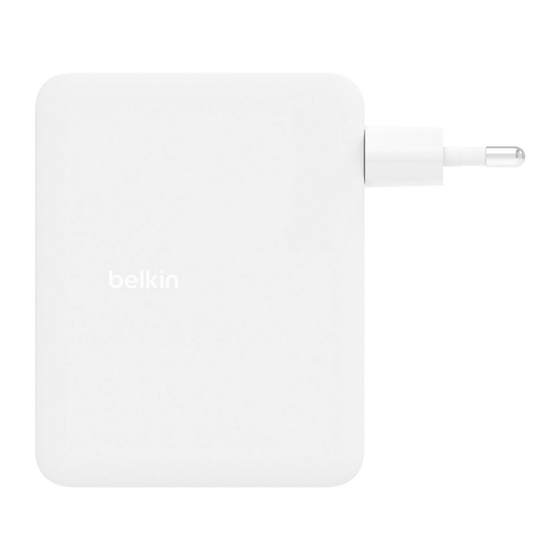 Зарядное устройство сетевое Belkin 140Вт 3хUSB-С GAN PD PPS, USB-A, белый