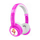 Детские беспроводные наушники ELARI FixiTone Air Bluetooth Pink/White (FT-2PNK)