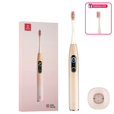 Электрическая зубная щетка Oclean X Pro Sakura Pink OLED