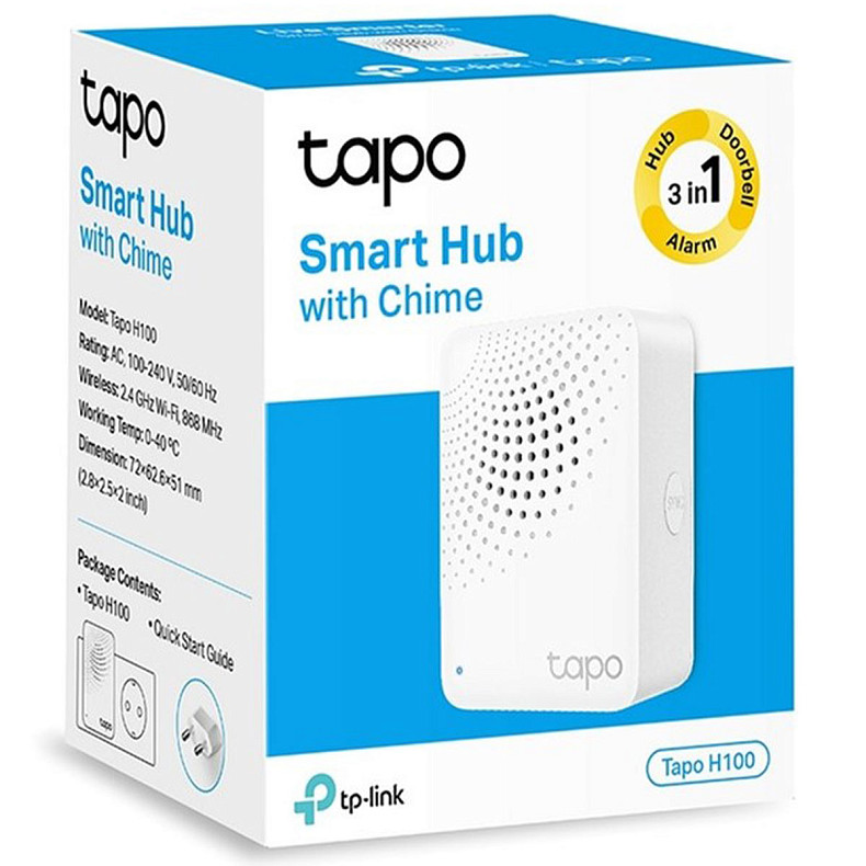 Розумний хаб із дзвінком TP-Link, Tapo H100 Tapo H100