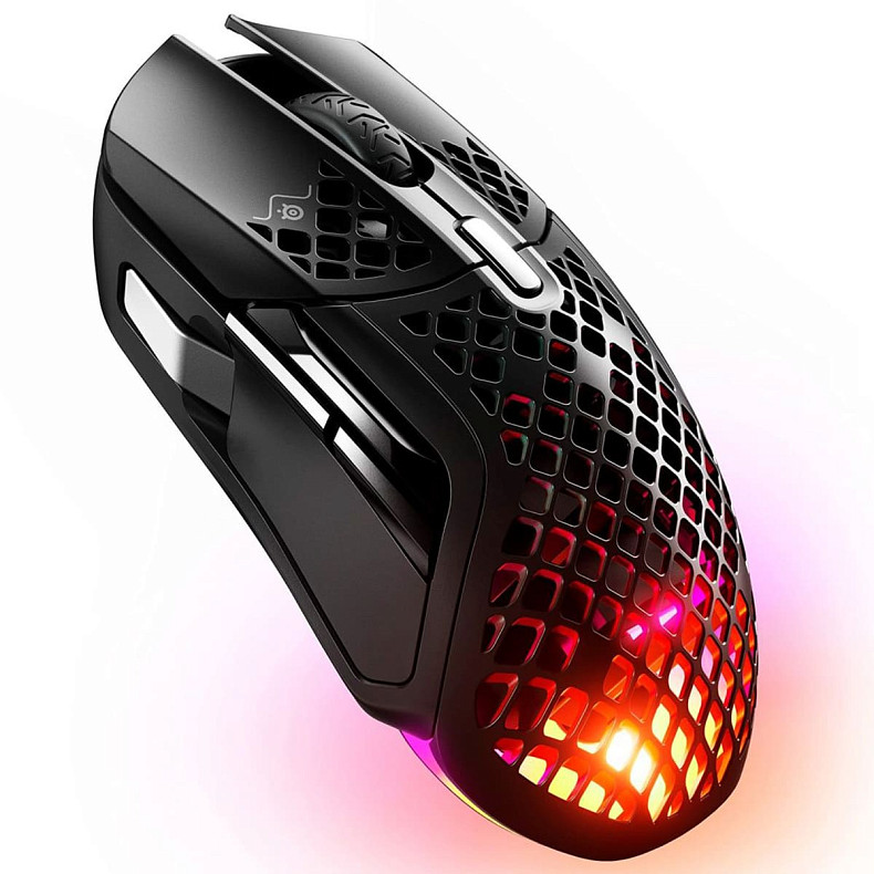 Мышь STEELSERIES Aerox 5, Wireless, black (62406)