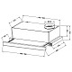 Вытяжка ELEYUS BREEZE 470 50 WH