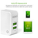 Сетевое зарядное устройство Intaleo TCA242 (2USB, 2.4A) White (1283126477492)