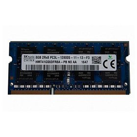 ОЗУ SO-DIMM 8GB/1600 DDR3 Hynix (HMT41GS6DFR8A-PB)