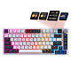 Клавіатура GamePro Asgard Valhalla QLAB Sakura Switch White With Display (MK160-W-D-QS-