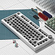 Клавиатура FL ESPORTS DIY-barebone MK750 White Three-Mode (MK750-4247)