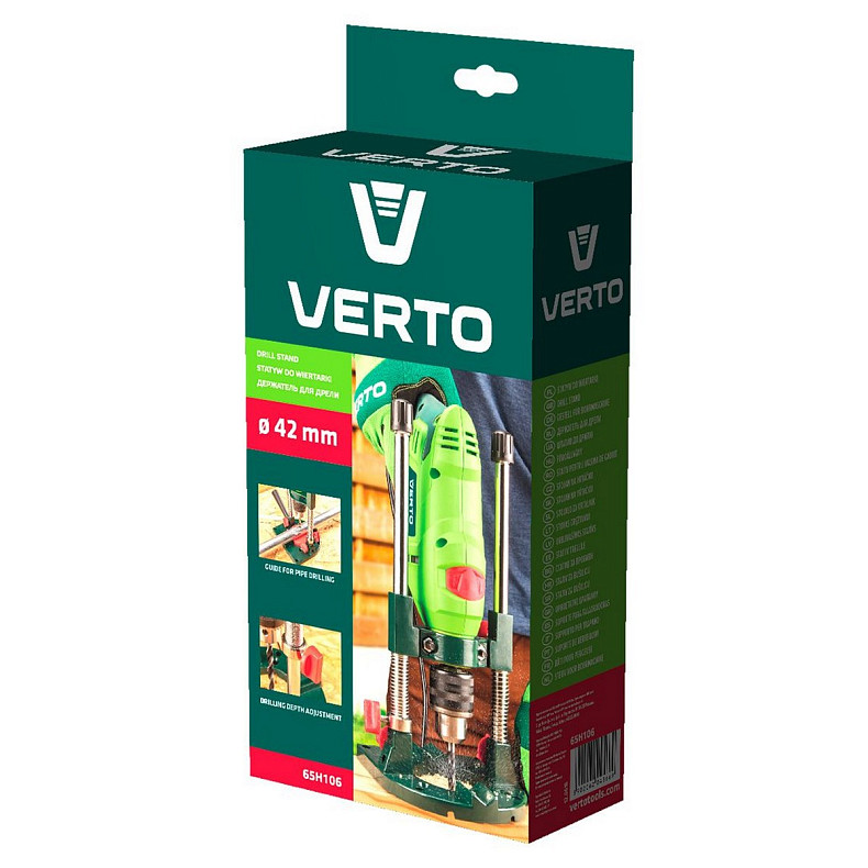 Стойка для дрели Verto штатив для диаметра 42мм