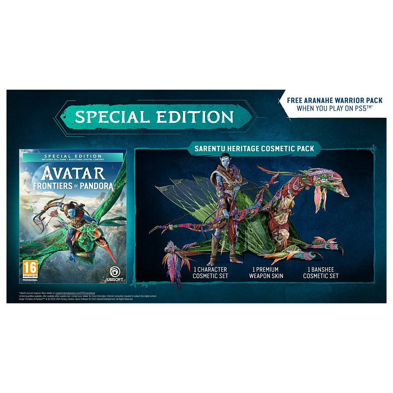 Гра консольна PS5 Avatar: Frontiers of Pandora Special Edition
