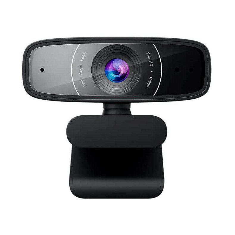 Веб-камера ASUS Webcam C3 Full HD Black (90YH0340-B2UA00)