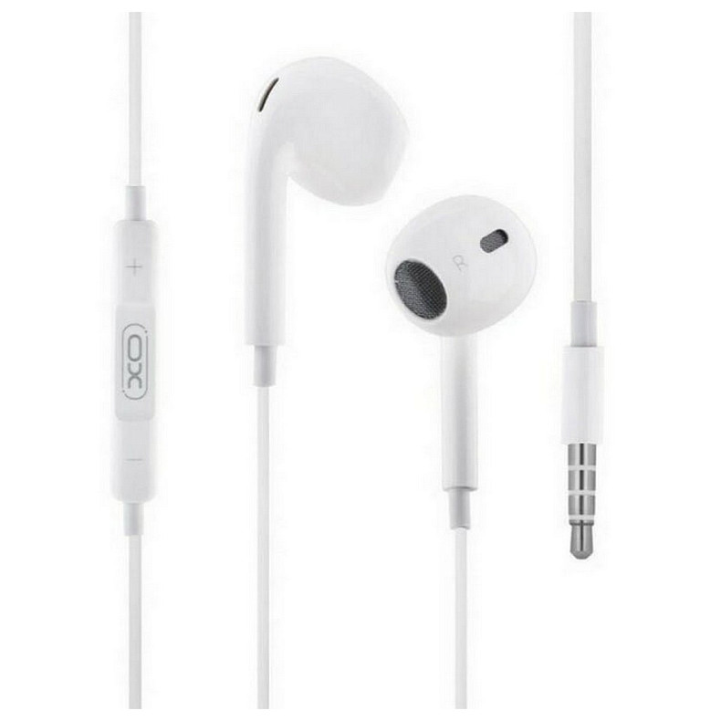 Гарнитура XO EP43 In-ear Earphone White (6920680879175)