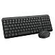 Комплект (клавіатура, миша) бездротовий Logitech MK250 Graphite (920-013823)