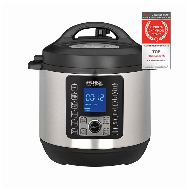 Мультиварка-скороварка First FA-5130-2-SI