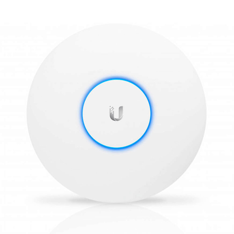 Точка доступа Ubiquiti UniFi UAP-AC-PRO (AC1750, 3x3 MIMO, 22 dBm, 2x10/100/1000 Mbps, PoE) Box