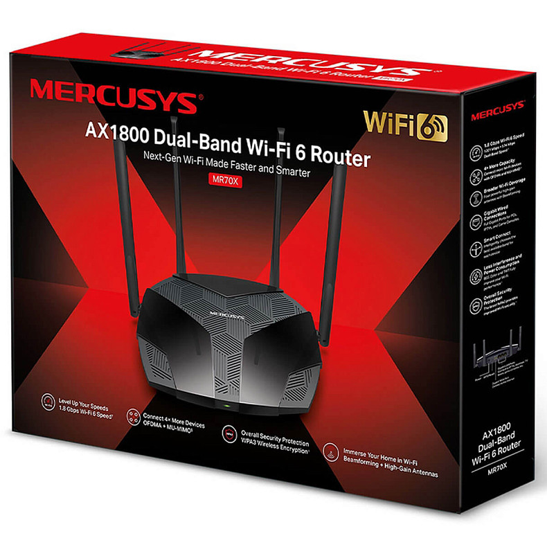 Wi-Fi Роутер Mercusys (MR70X)