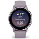 Спортивний годинник GARMIN Vivoactive 5 Metallic Orchid Aluminum Bezel with Orchid Case and Silicone Band