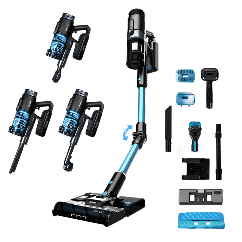 Акумуляторний пилосос Cecotec Conga Rockstar 1500 Ray Ergowet Animal - Уцінка