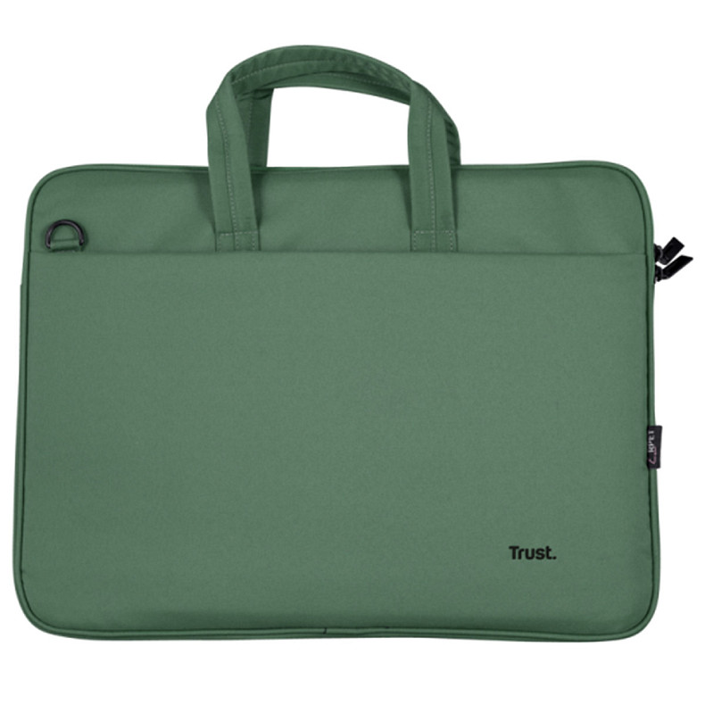 Сумка для ноутбука Trust Bologna Slim Laptop Bag 16 inch Eco - green