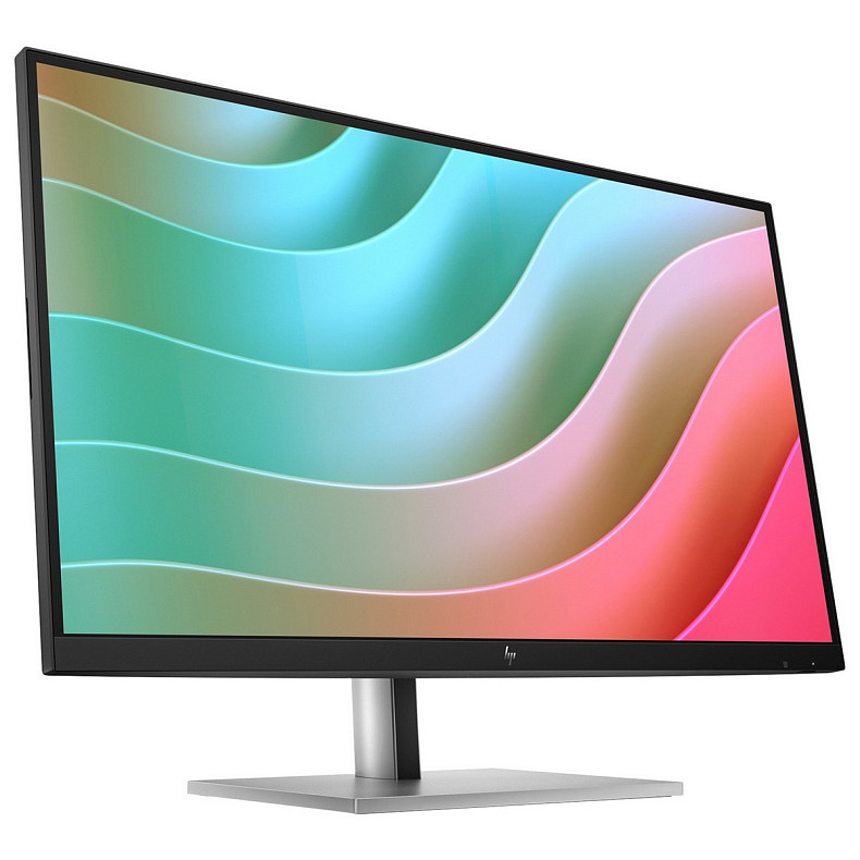 TFT 27" HP E27k G5, 4K UHD, IPS, HDMI, DP, USB-C, RJ-45, HAS, Pivot, цв, черно-серебристый