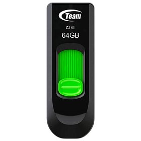 USB 64Gb Team C141 Green (TC14164GG01)