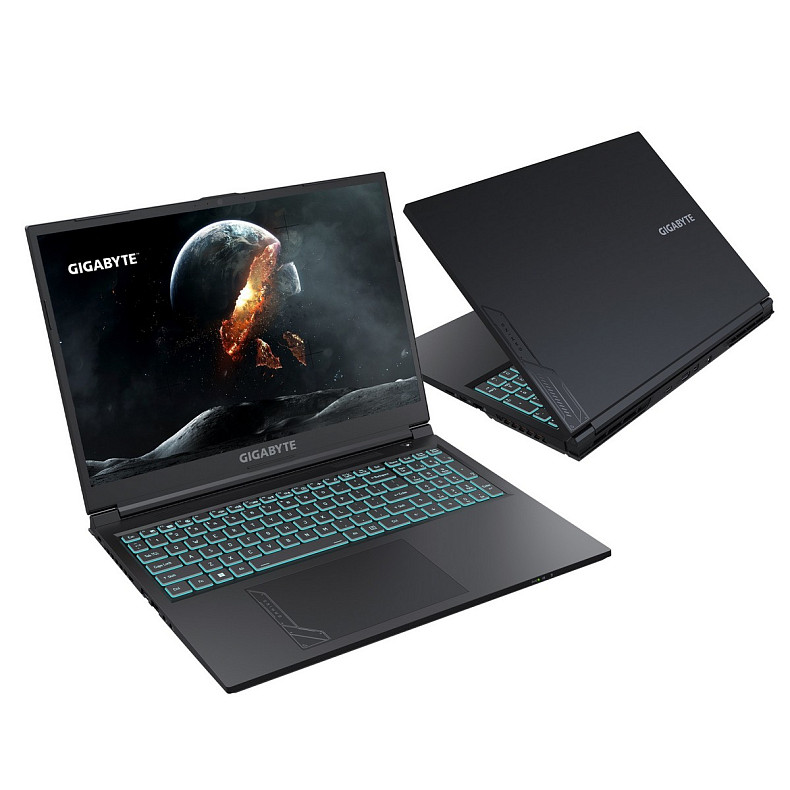 Ноутбук Gigabyte G6 16.0 FHD+ 165Hz, Intel i7-13620H, 16GB, F1TB, NVD4060-8, DOS, черный