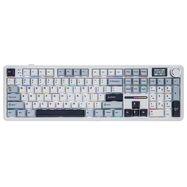 Клавіатура Aula F108 Pro White (6978080501318)