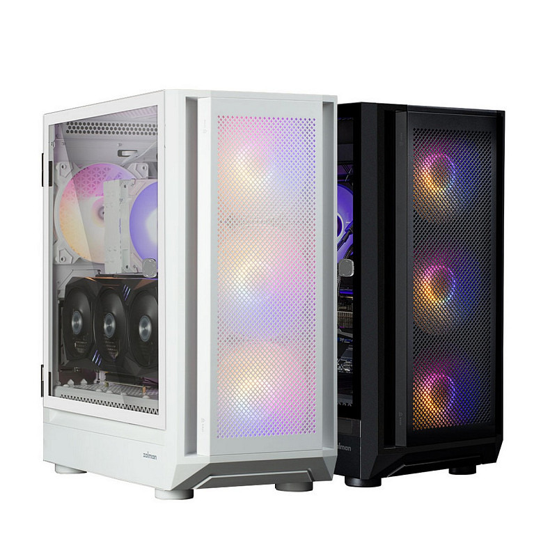 Корпус Zalman I6 без БЖ, 1xUSB3.0, 1xUSB2.0, 1xUSB Type-C, 4x140мм RGB, VGA 355мм, LCS ready, LCS re