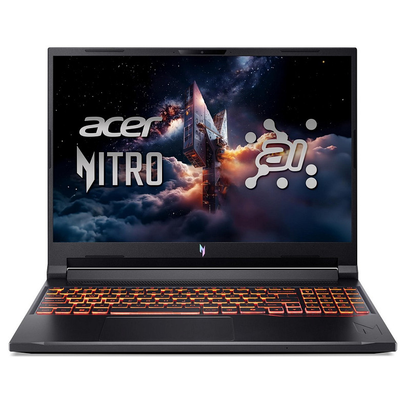 Ноутбук Acer Nitro V 16 ANV16-61 16" WUXGA IPS, AMD R9-365, 32GB, F1TB, NVD5070-8, Lin, черный