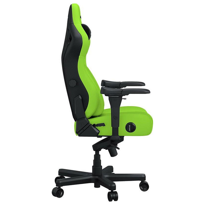 Крісло ігрове Anda Seat Kaiser 4 Cyber Green PVC Size XL