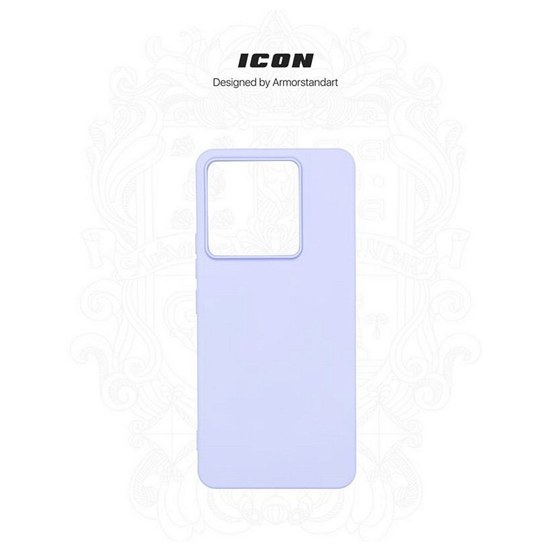 Чехол-накладка Armorstandart Icon для Xiaomi Redmi Note 13 Pro 5G/Poco X6 5G Lavender (ARM71853)