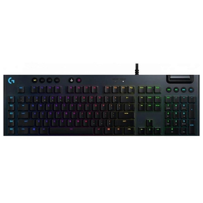 Клавіатура Logitech G815 Gaming Mechanical GL Clicky RGB (920-009095) Black USB