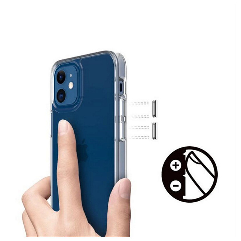 Чeхол-накладка BeCover Space Case для Apple iPhone 12/12 Pro Transparancy (707793)