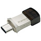 Флеш-накопитель Transcend 128GB USB 3.1 Type-A + Type-C 890 R90/W30MB/s