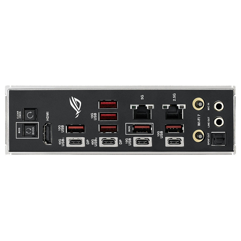 Материнcька плата ASUS ROG CROSSHAIR X870E HERO BTF sAM5 X870E 4xDDR5 M.2 HDMI Wi-Fi BT ATX прихован