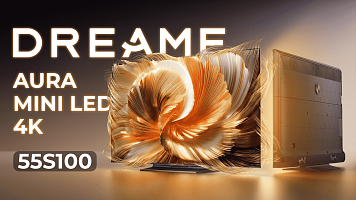 Смарт телевизор Dreame Aura Mini LED 4K TV 55S100 – тест топовой модели!