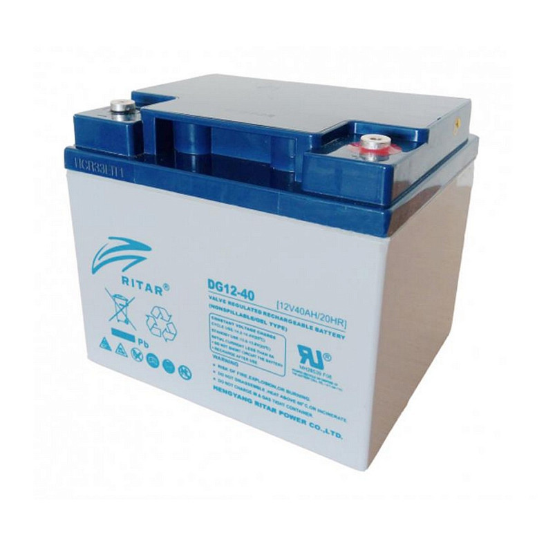 Акумуляторна батарея Ritar 12V 40AH AGM (DG12-40)