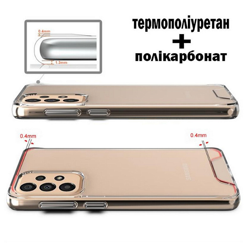 Чeхол-накладка BeCover Space Case для Samsung Galaxy A13 SM-A135 Transparancy (707803)