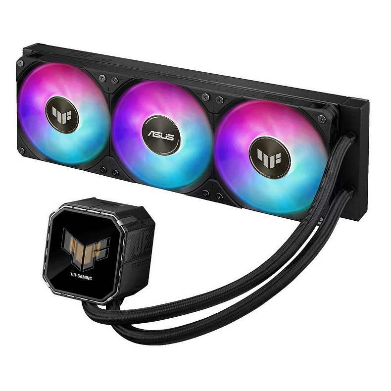 Система водяного охолодження Asus TUF Gaming LC III 360 ARGB LCD (90RC01A1-B0EAY0)