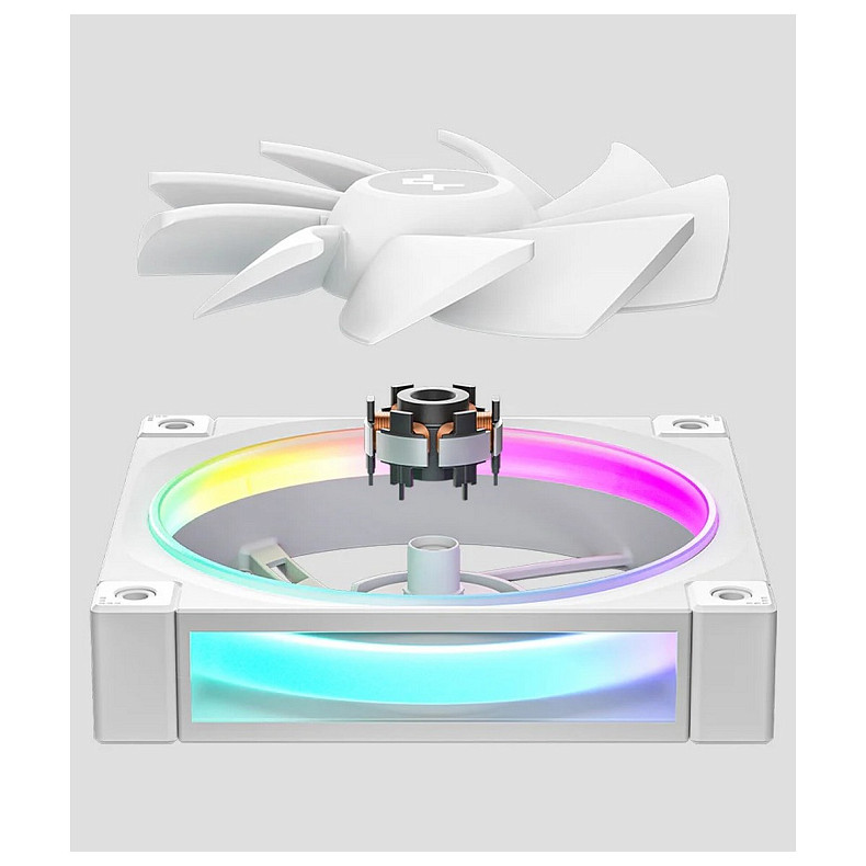 Система водяного охлаждения DeepCool LQ240 White (R-LQ240-WHDSMC-G-1)