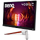 Монітор 27" BenQ EX2710U, 4K UHD, IPS, 144Hz, 1 мс, 2хHDMI, DP, USB-hub, HAS, колонки, білий