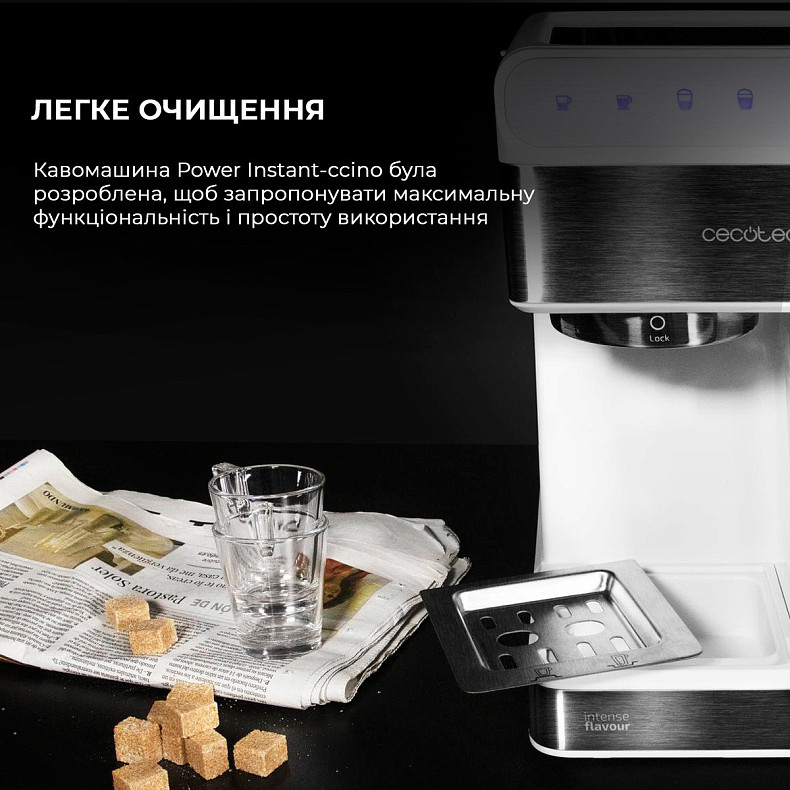 Кофеварка рожковая CECOTEC Power Instant-ccino 20 Touch Bianca