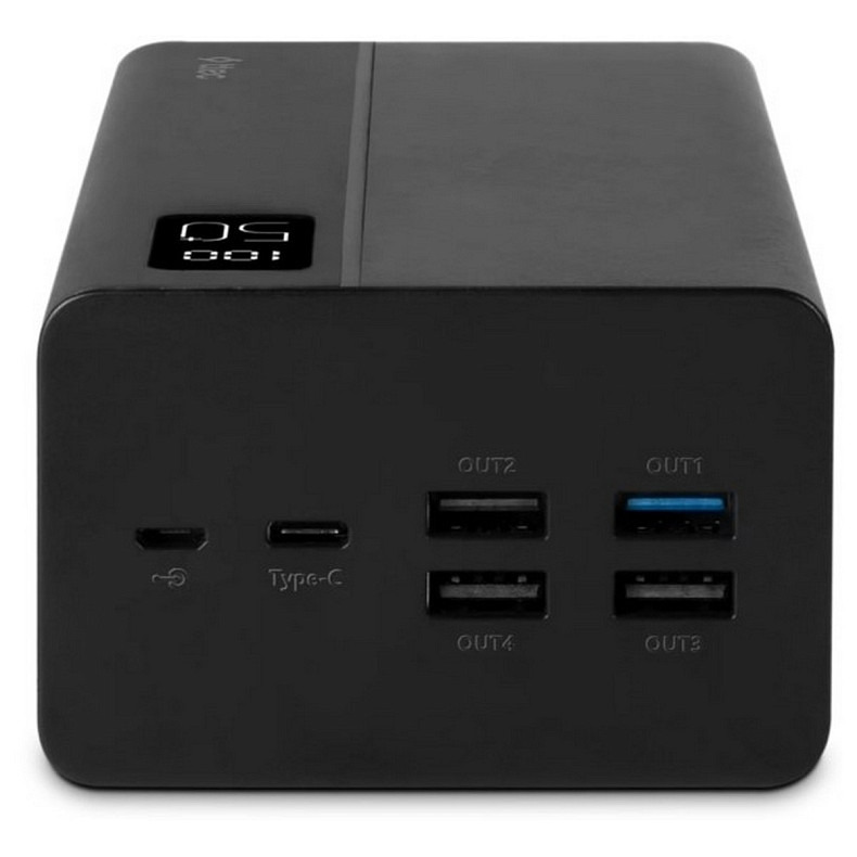 Универсальная мобильная батарея Ttec 50000mAh ReCharger Mega LCD Black (2BB197S)