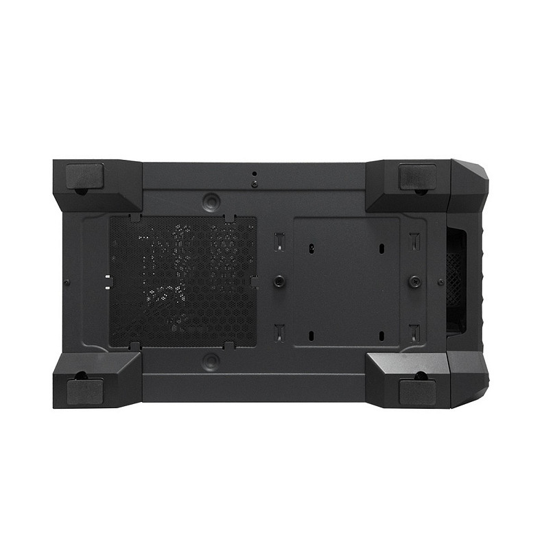 Корпус 1stPlayer T5-BK-4F1 Black без БП