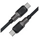 Кабель USB 2.0 USB-C to USB-C, 1,2 м, 3.0A, silicone braid C10-03 Acefast