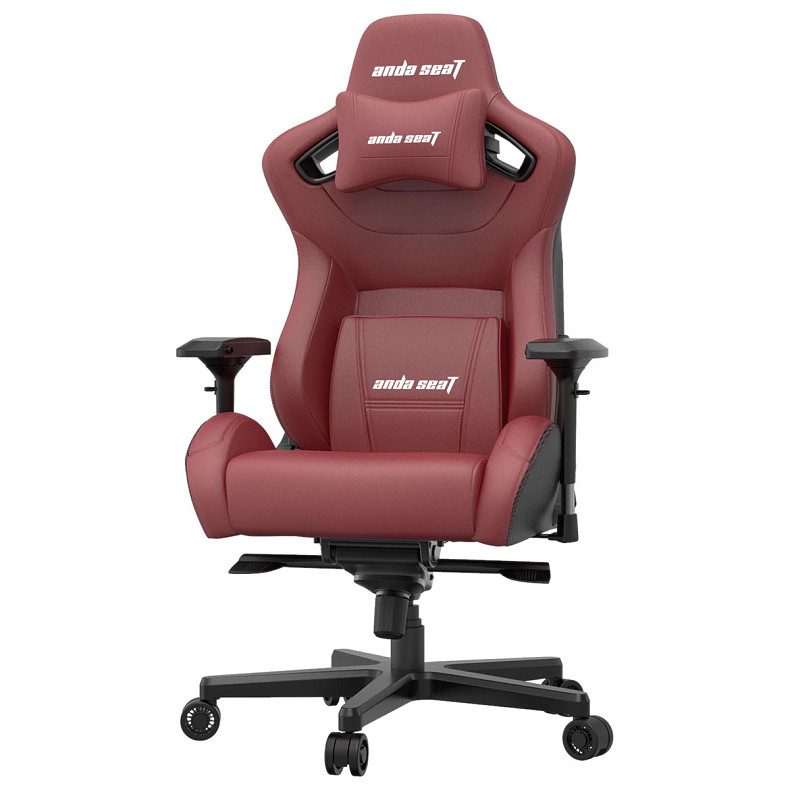 Крісло для геймерів Anda Seat Kaiser 2 Black/Maroon Size XL (AD12XL-02-AB-PV/C-A05)