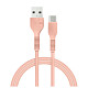 Кабель ACCLAB AL-CBCOLOR-T1PH USB-USB Type-C 1.2м Peach (1283126518263)