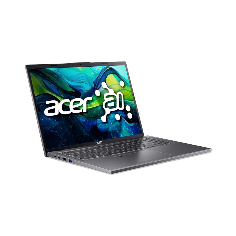 Ноутбук Acer Aspire 16 A16-71GM 16" WUXGA IPS, Intel U5-125H, 16GB, F512GB, NVD3050-6, Win11, серый