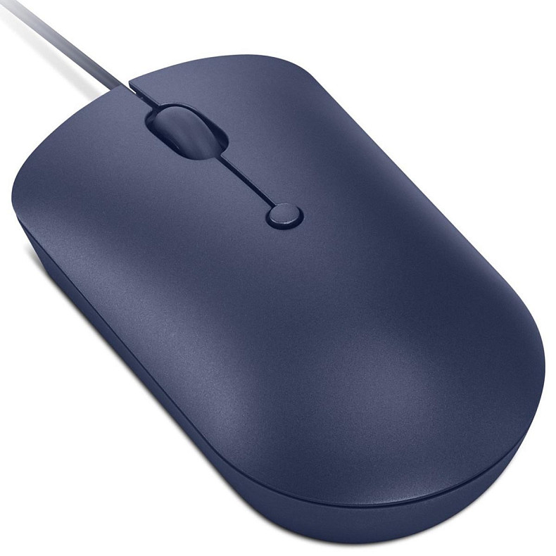 Мышь Lenovo 540 USB-C Wired Compact Mouse Abyss Blue